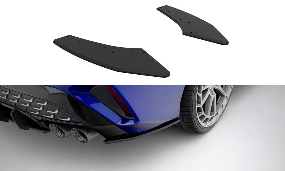 Maxton Design Street Pro Heck Ansatz Flaps Diffusor passend für Audi S3 Limousine 8Y Facelift