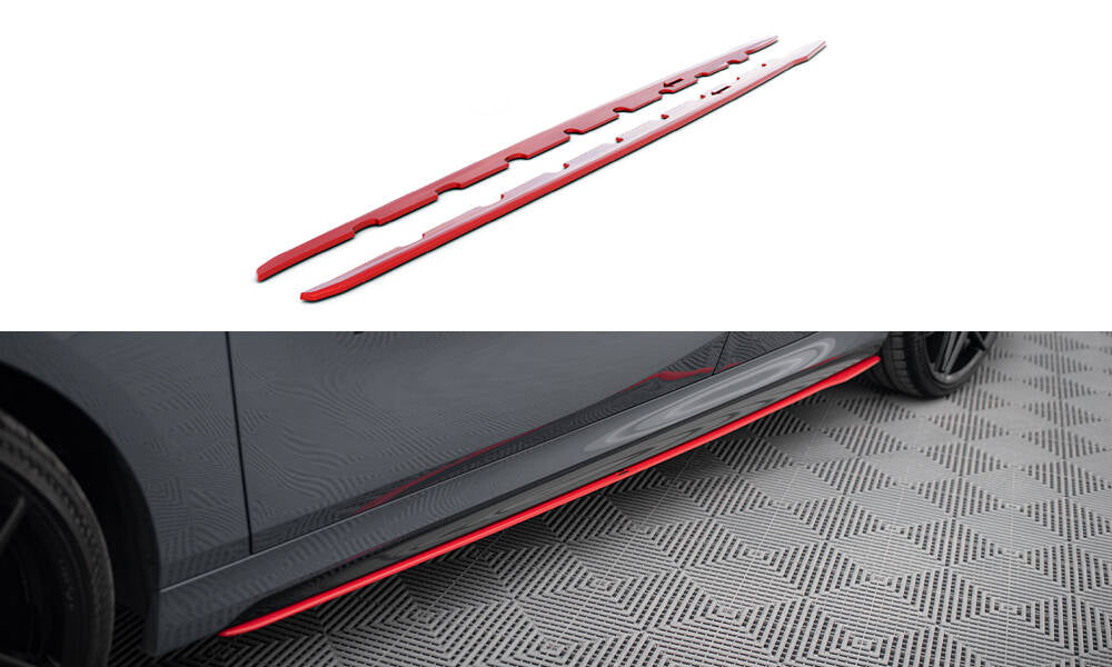 Maxton Design Street+ Seitenschweller Leisten V.2 passend für BMW 1er M-Paket / M135i / 128ti