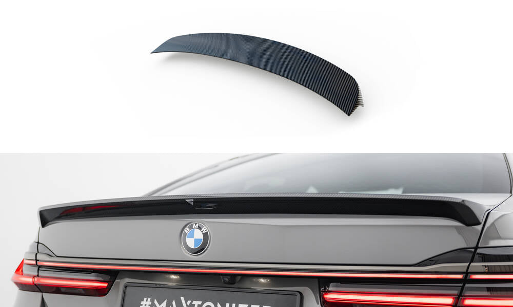 Maxton Design Prepreg Carbon Fiber Heckklappenspoiler BMW 7 G11 / G11 Facelift für BMW 7er G11