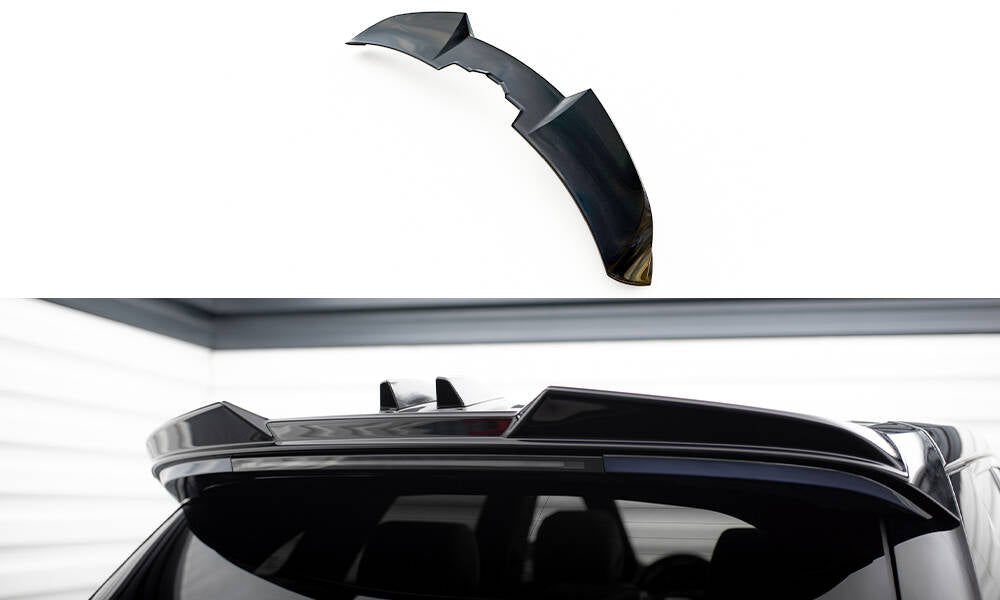 Maxton Design Spoiler CAP 3D passend für Land Rover Range Rover Evoque HSE Dynamic Mk1 Facelift schwarz Hochglanz