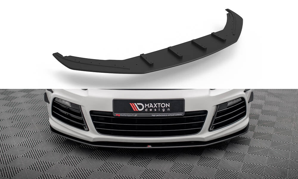 Maxton Design Street Pro Street+ Spoilerlippe Front Ansatz passend für VW Scirocco R Mk3