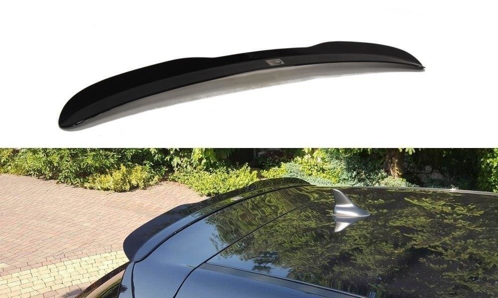 Maxton Design Spoiler CAP passend für OPEL ASTRA J GTC schwarz Hochglanz