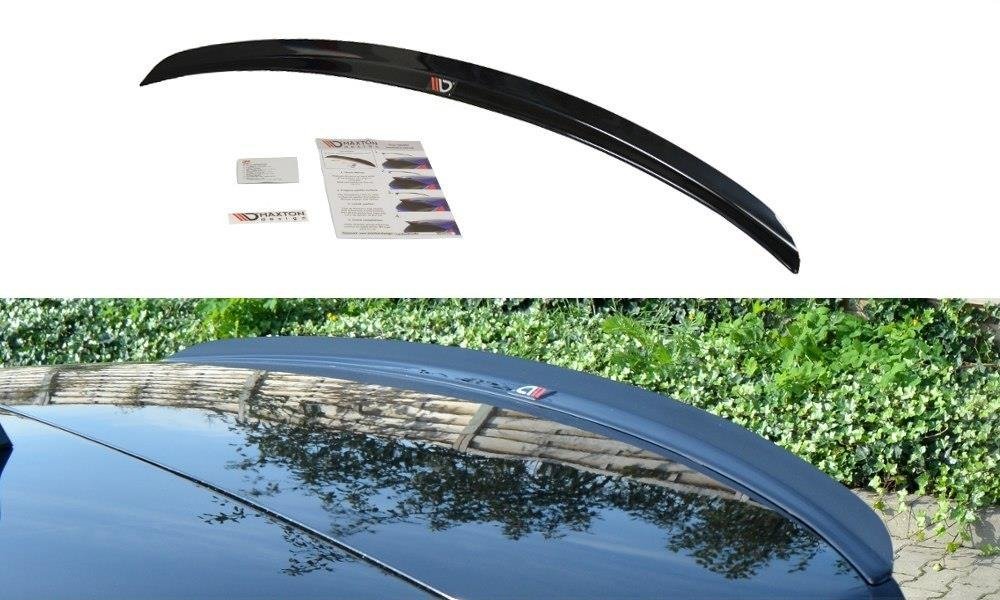 Maxton Design Spoiler CAP passend für Lexus NX Preface/Facelift schwarz Hochglanz