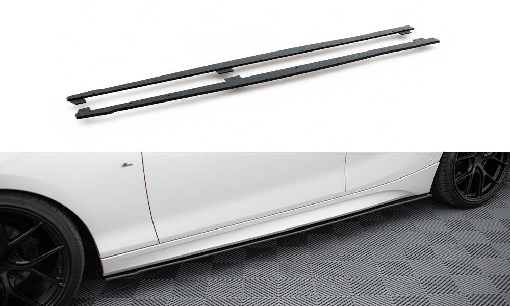 Maxton Design Street Pro Street+ Seitenschweller Leisten V.2 passend für BMW 1er F20 M135i / M140i / M-Paket