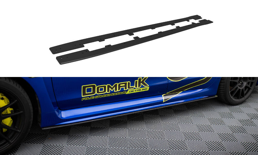Maxton Design Street Pro Street+ Seitenschweller Leisten passend für Subaru WRX STI Mk1