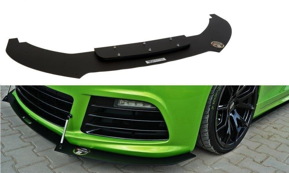 Maxton Design Racing Street+ Spoilerlippe Front Ansatz passend für VW SCIROCCO R