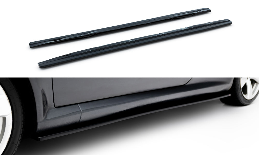 Maxton Design Street+ Seitenschweller Leisten passend für Alfa Romeo GT schwarz Hochglanz