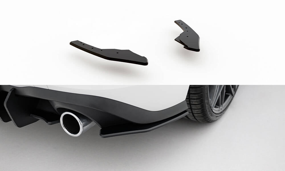 Maxton Design Street Pro Heck Ansatz Flaps Diffusor V.1 passend für VW Golf GTI / GTE / R-Line Mk8