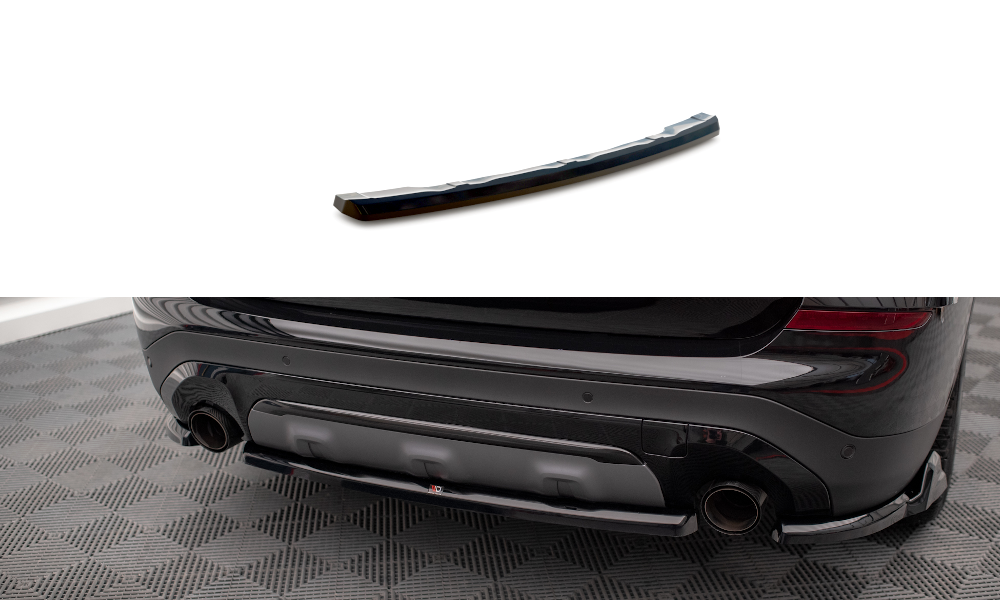 Maxton Design Heckansatz BMW X3 G01 schwarz Hochglanz für BMW X3 G01