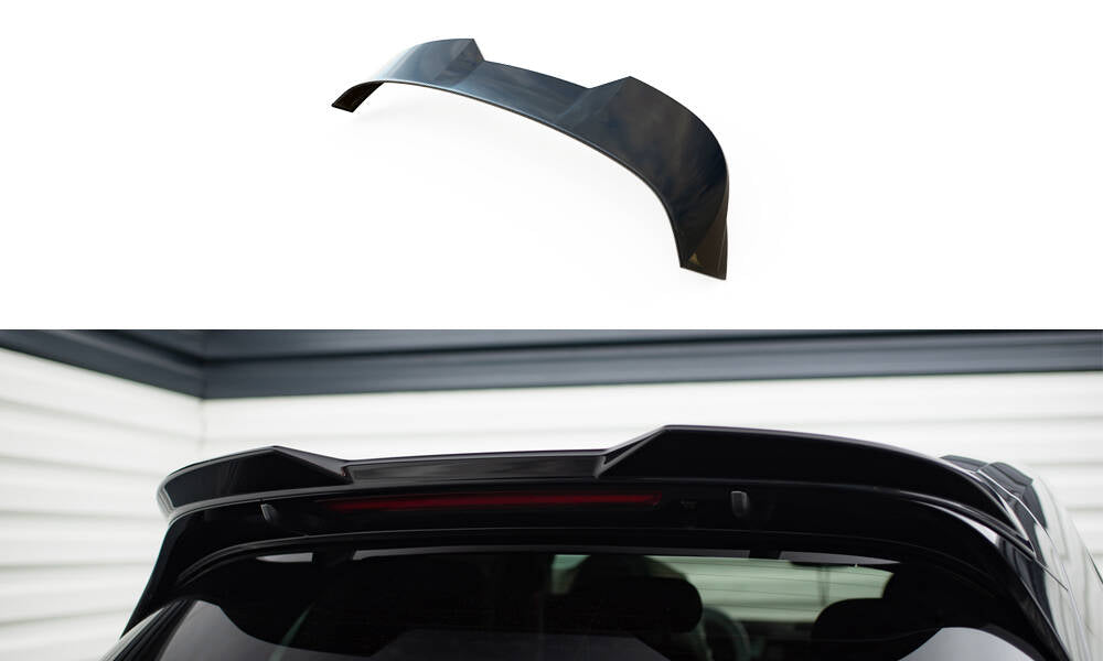 Maxton Design Spoiler CAP 3D passend für Porsche Cayenne SUV Mk3 Facelift schwarz Hochglanz