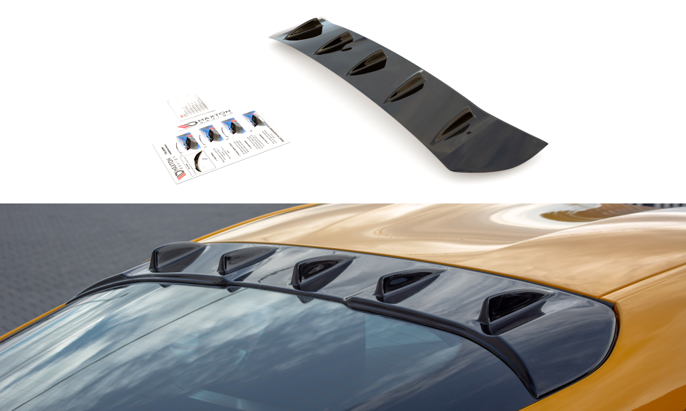 Maxton Design Heckscheiben Spoiler für Toyota Supra mk5 schwarz matt