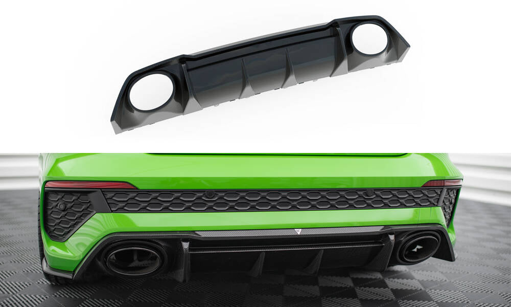 Maxton Design Prepreg Carbon Fiber Diffusor Heck Ansatz passend für Audi RS3 8Y