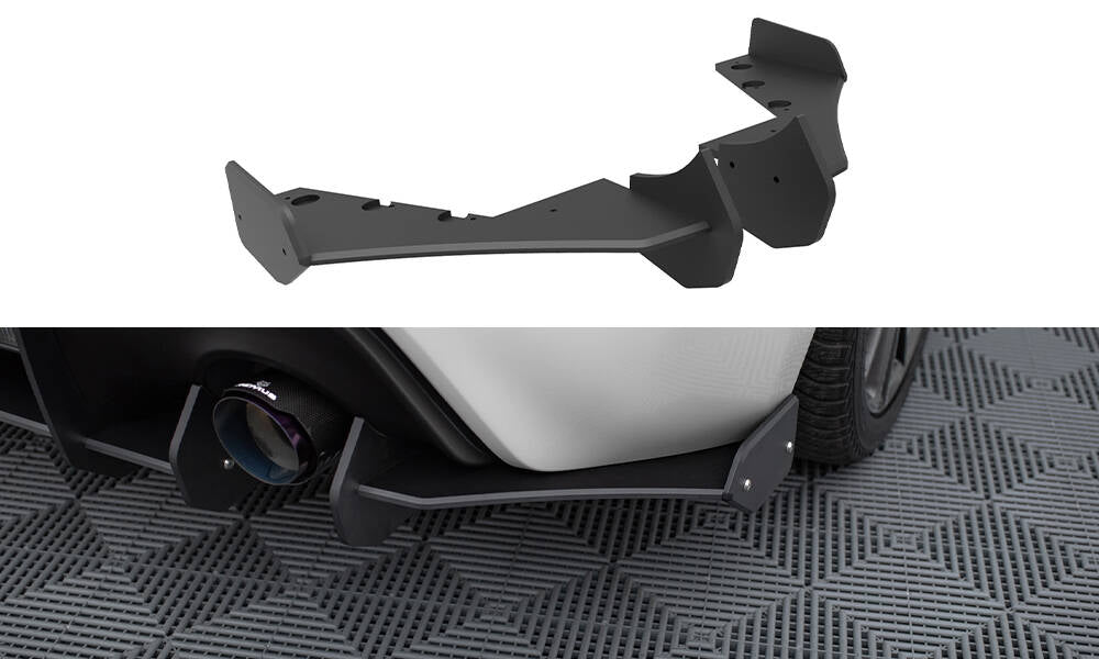 Maxton Design Street Pro Heck Ansatz Flaps Diffusor passend für Subaru BRZ Mk1 / Mk1 Facelift