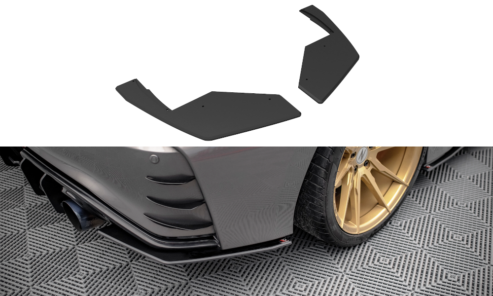 Maxton Design Street Pro Heck Ansatz Flaps Diffusor passend für Nissan 370Z Nismo Facelift