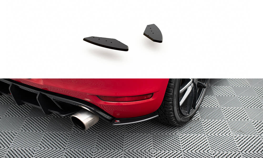 Maxton Design Street Pro Heck Ansatz Flaps Diffusor passend für VW Golf GTI Mk6