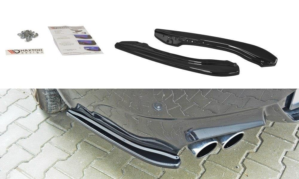 Maxton Design Heck Ansatz Flaps Diffusor für BMW M6 E63 Carbon Look