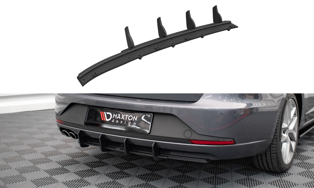 Maxton Design Street Pro Heckschürze passend für Seat Leon FR Sportstourer Mk3