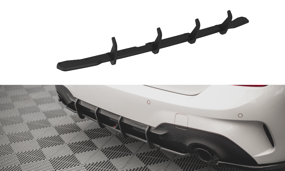 Maxton Design Street Pro Heckschürze passend für BMW 3er G20 / G21 M-Paket