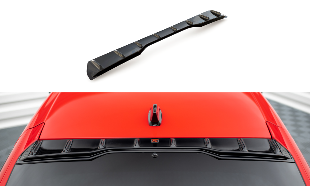 Maxton Design Heckscheiben Spoiler passend für Honda Civic Type-R Mk 11 schwarz Hochglanz