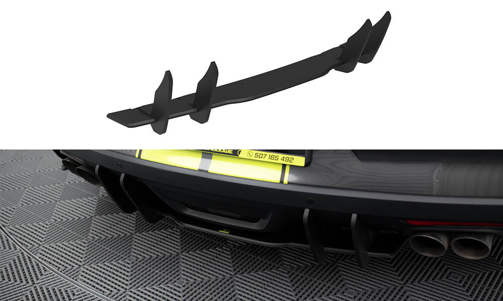 Maxton Design Street Pro Heckschürze passend für Ford Mustang GT Mk6 Roush Performance