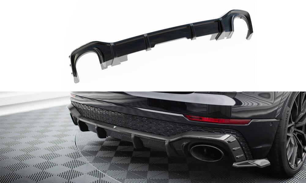 Maxton Design Prepreg Carbon Fiber Diffusor Heck Ansatz passend für Audi RSQ8 Mk1