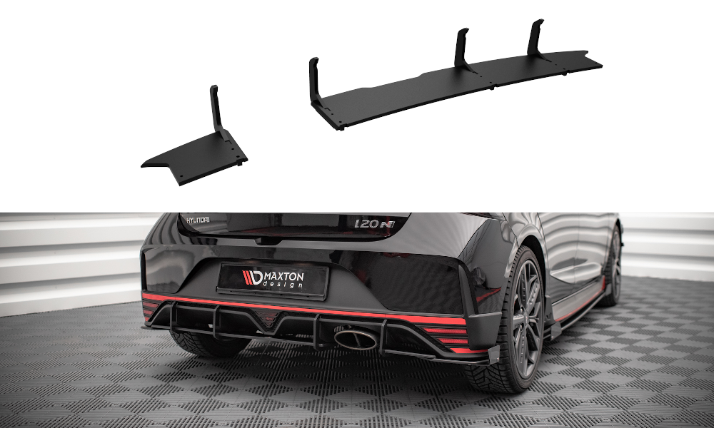Maxton Design Street Pro Heckschürze passend für Hyundai I20 N Mk3