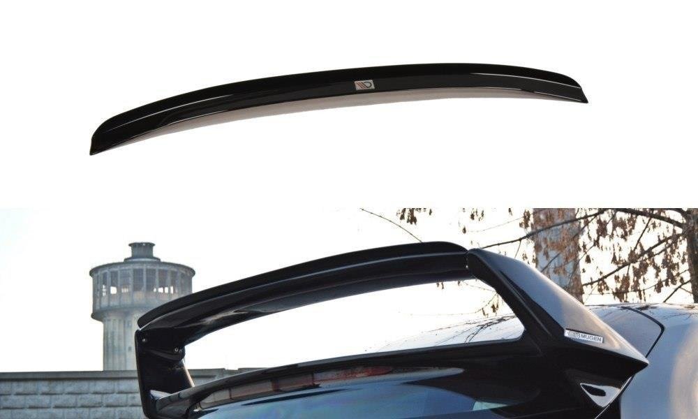 Maxton Design Spoiler CAP passend für Honda Civic VIII Type-R Mugen schwarz Hochglanz