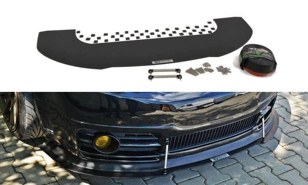 Maxton Design Sport Street+ Spoilerlippe Front Ansatz passend für Skoda Fabia RS Mk1