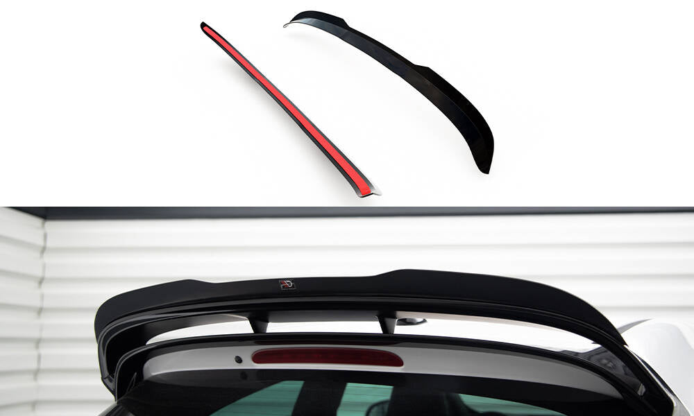 Maxton Design Spoiler CAP passend für OPEL ASTRA J OPC / VXR schwarz Hochglanz