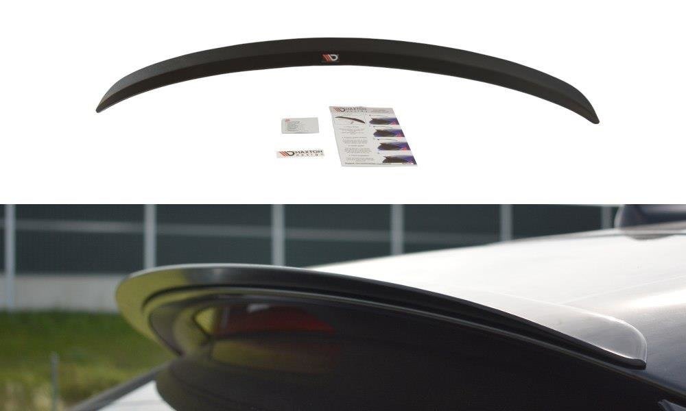 Maxton Design Spoiler CAP passend für Alfa Romeo Stelvio Mk1 schwarz Hochglanz