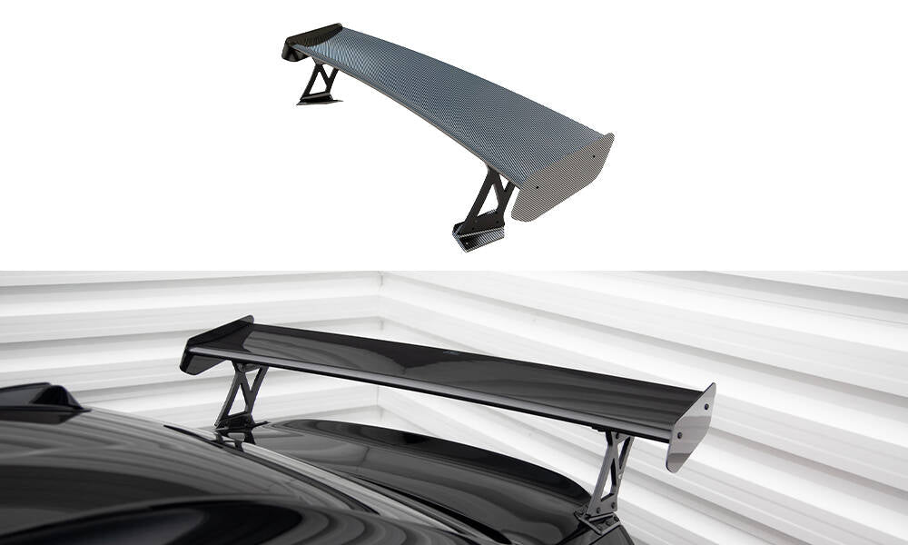 Maxton Design Carbon Fiber Spoiler With External Brackets Uprights BMW M2 G87 / M240i / 2 M-Paket / 2 Standard G42 für BMW 2er G42