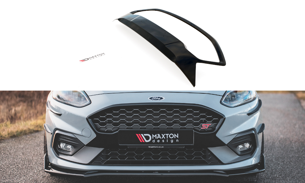 Maxton Design Front Grill Ford Fiesta ST Mk8 schwarz matt für Ford