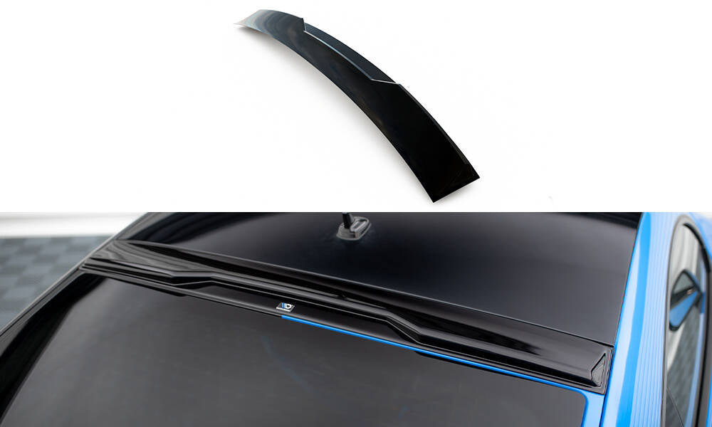 Maxton Design Heckscheiben Spoiler passend für Audi TT S / TT S-Line 8S Facelift schwarz Hochglanz