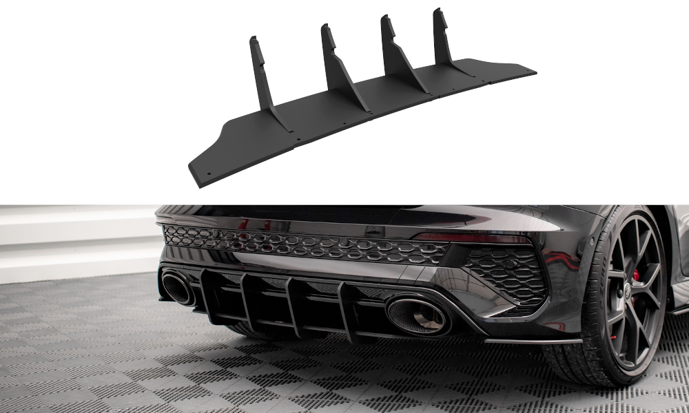 Maxton Design Street Pro Heckschürze passend für Audi RS3 Sportback 8Y