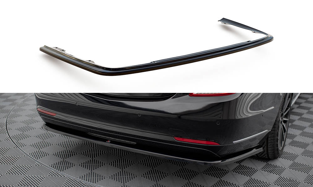 Maxton Design Heckansatz V.1 Mercedes-Benz S W222 schwarz Hochglanz für Mercedes-Benz S Klasse W222