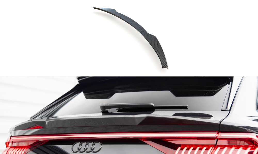 Maxton Design Prepreg Carbon Fiber Heckklappenspoiler (Niedriger) Audi RSQ8 Mk1 Facelift für Audi Q8