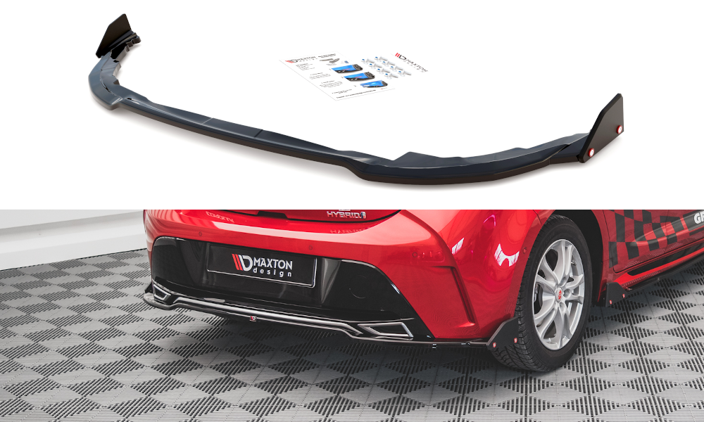 Maxton Design Heckansatz + Flaps Toyota Corolla GR Sport Hatchback XII für Toyota Corolla XII [2019- 2023]