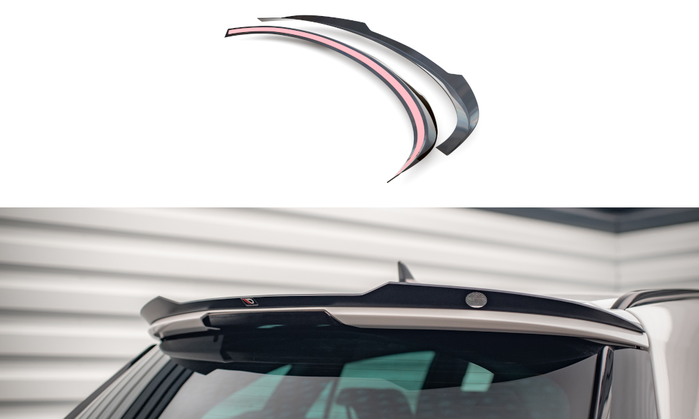 Maxton Design Spoiler CAP passend für Opel Insignia OPC Sports Tourer Mk1 schwarz Hochglanz