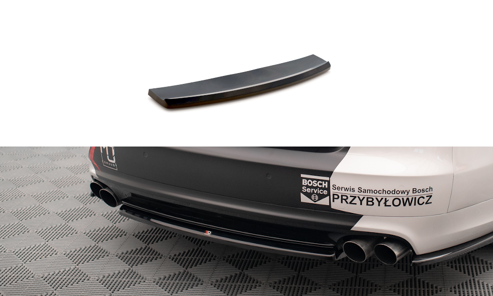 Maxton Design Heckansatz Audi S8 D4 schwarz Hochglanz für Audi A8