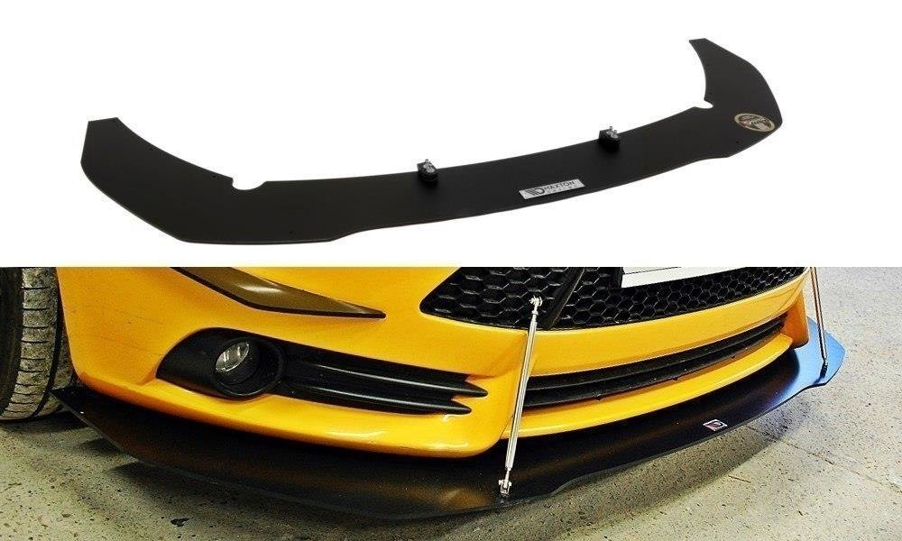 Maxton Design Sport Street+ Spoilerlippe Front Ansatz V.1 passend für Ford Focus ST Mk3