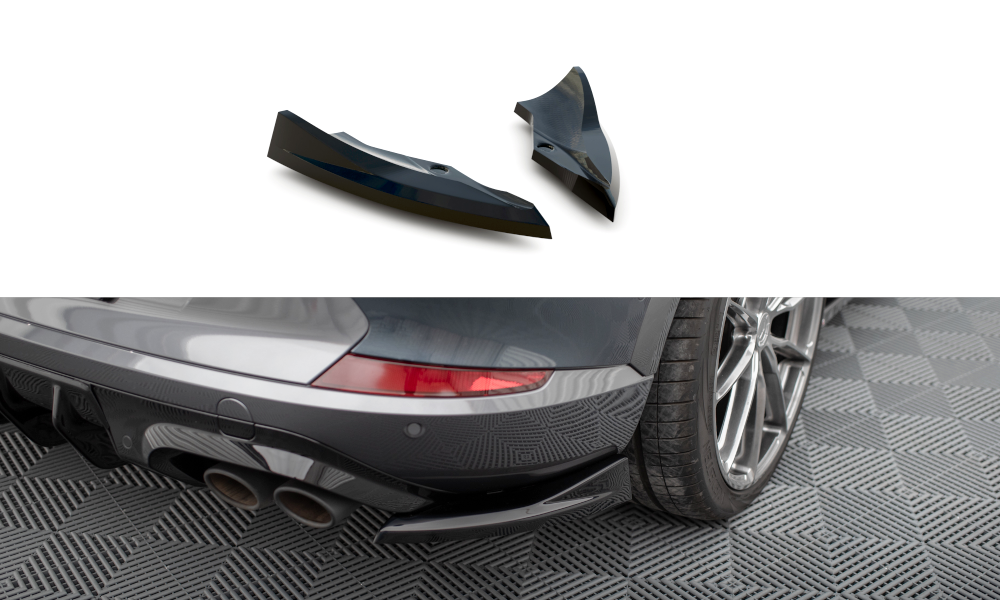 Maxton Design Heck Ansatz Flaps Diffusor V.3 passend für Cupra Formentor VZ Mk1 / Mk1 Facelift schwarz Hochglanz