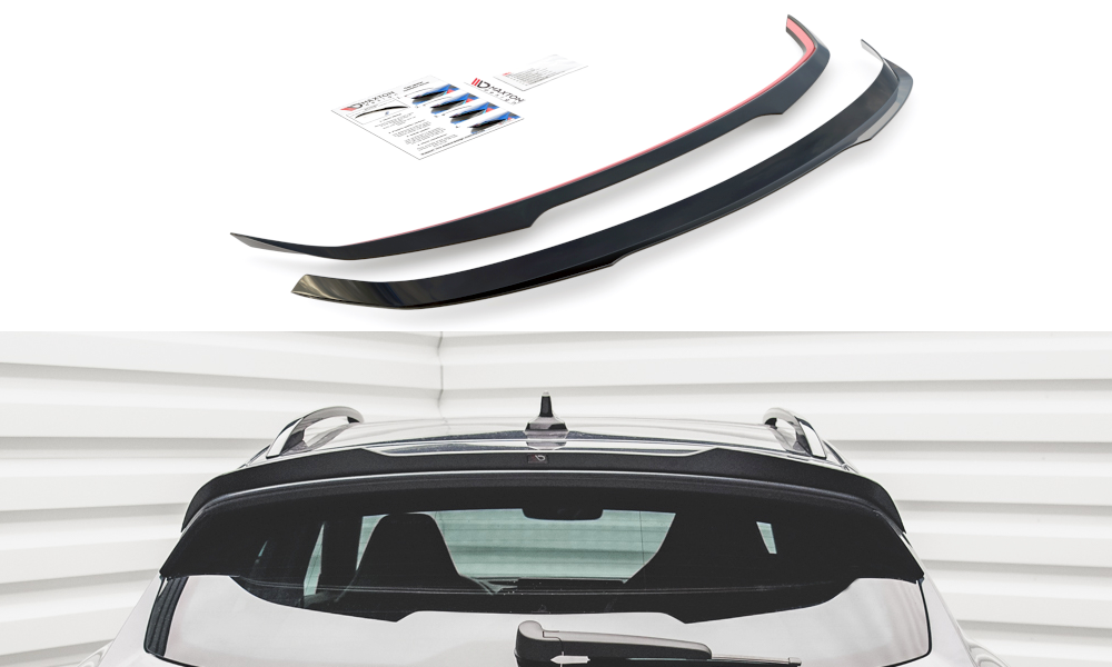 Maxton Design Spoiler CAP passend für Cupra Formentor Mk1 / Mk1 Facelift schwarz Hochglanz