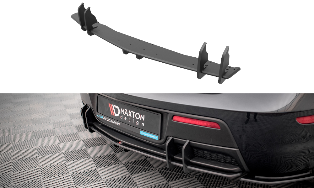Maxton Design Street Pro Heckschürze passend für Mazda 3 MPS Mk1 US-Spec Version