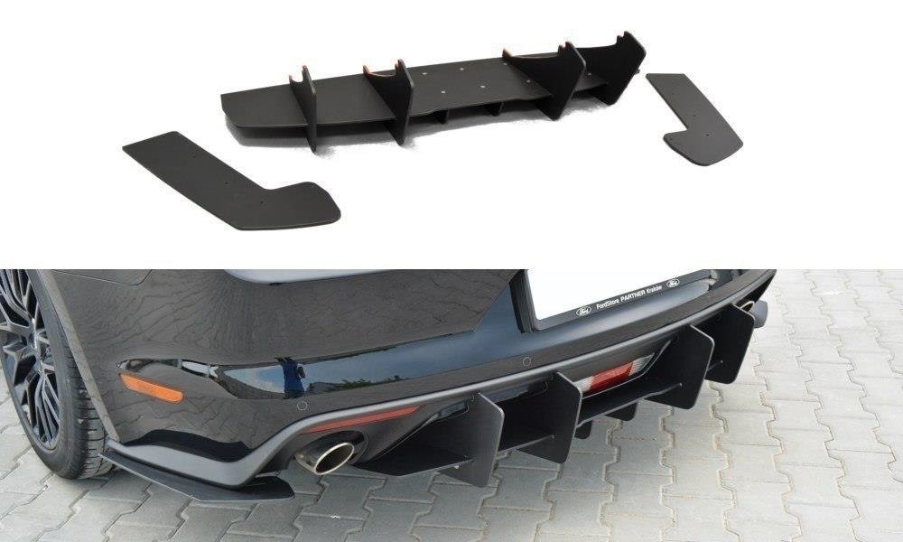 Maxton Design Heckschürze passend für Ford Mustang GT Mk6