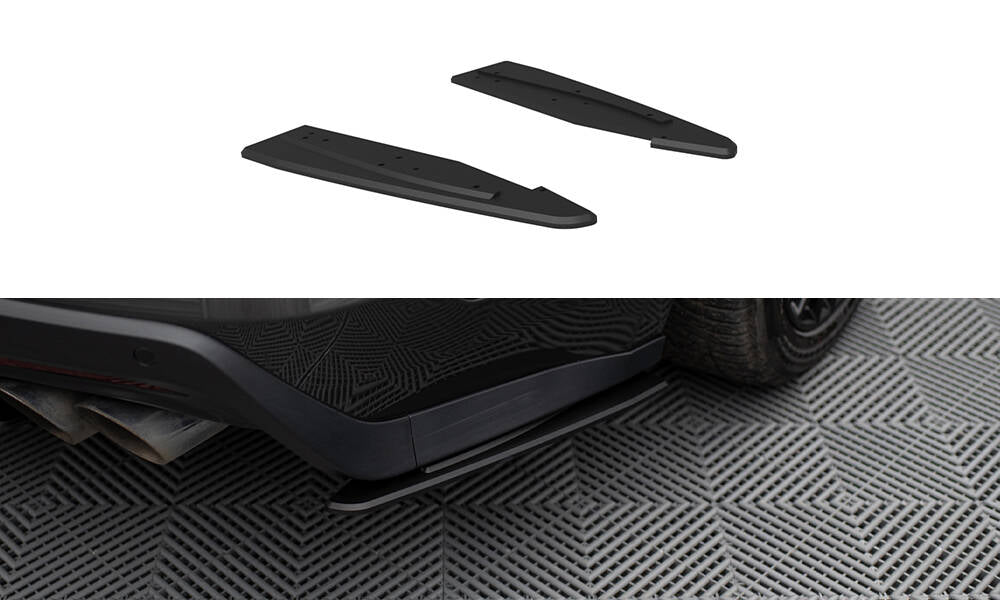 Maxton Design Street Pro Heck Ansatz Flaps Diffusor passend für Ford Mustang GT Mk6