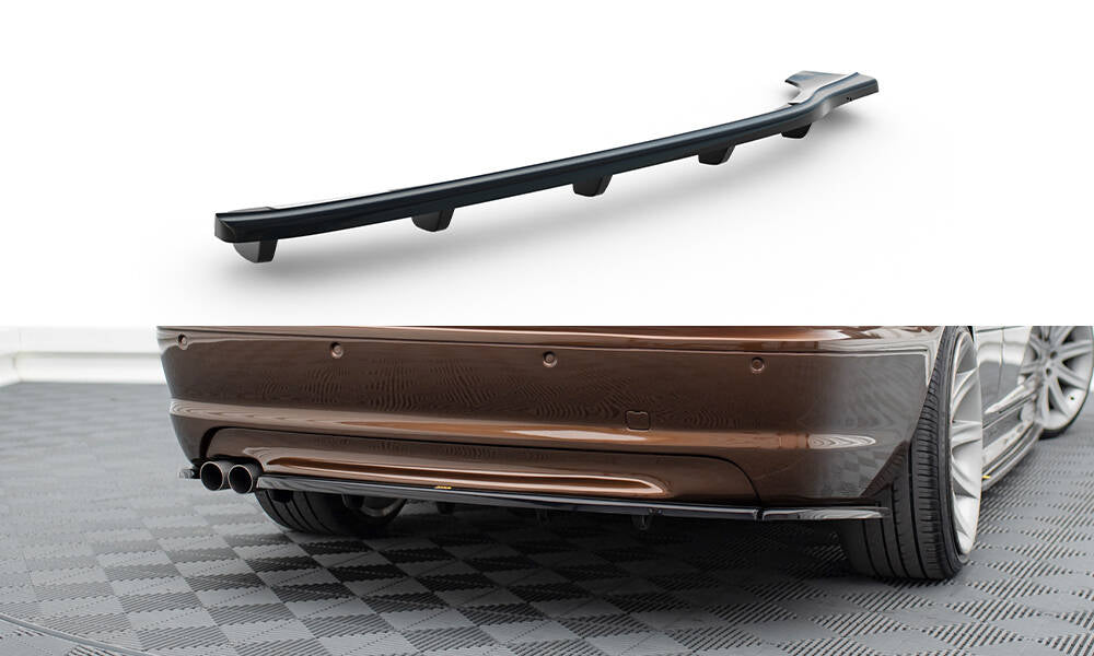 Maxton Design Heckansatz BMW 3er E46 M Paket COUPE DTM LOOK schwarz Hochglanz für BMW 3er E46