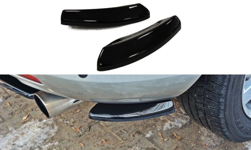 Maxton Design Heck Ansatz Flaps Diffusor passend für MAZDA CX-7 schwarz Hochglanz