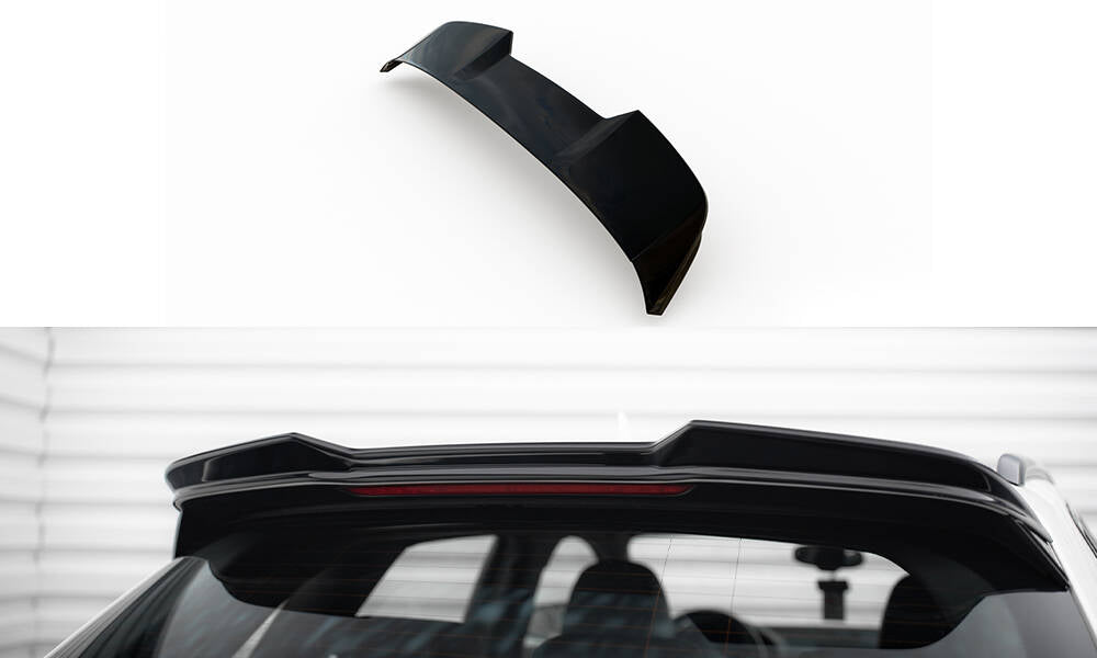 Maxton Design Spoiler CAP 3D passend für Audi S3 / A3 S-Line Sportback / Hatchack 8V schwarz Hochglanz