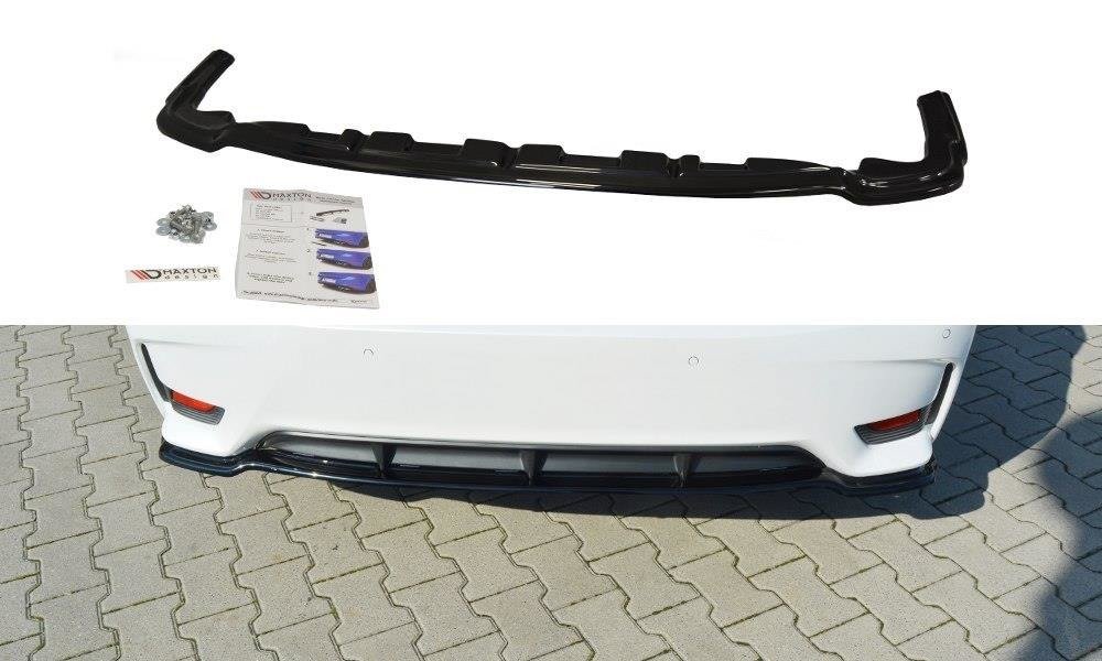 Maxton Design Heckansatz Lexus CT Mk1 Facelift schwarz Hochglanz für Lexus CT Mk1 Facelift