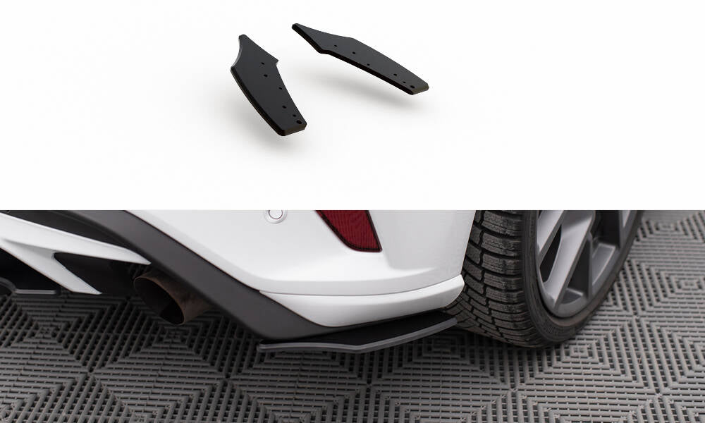 Maxton Design Street Pro Heck Ansatz Flaps Diffusor passend für Ford Focus ST Mk4